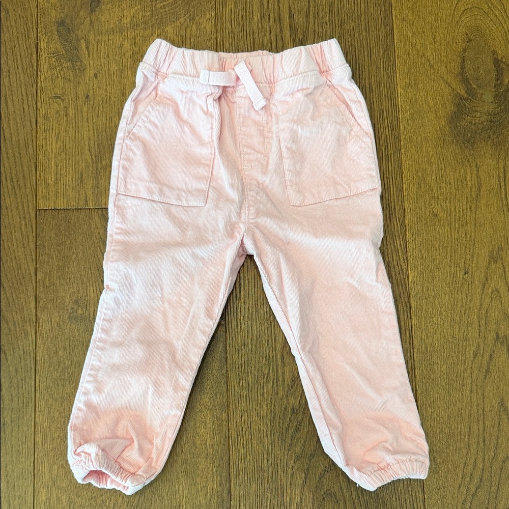 Hanna Andersson Light Pink Kids Joggers